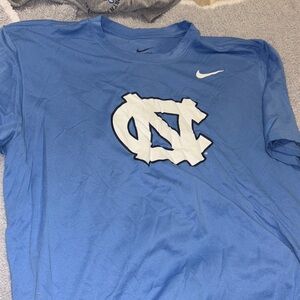Nike Blue UNC Dri-fit Tee